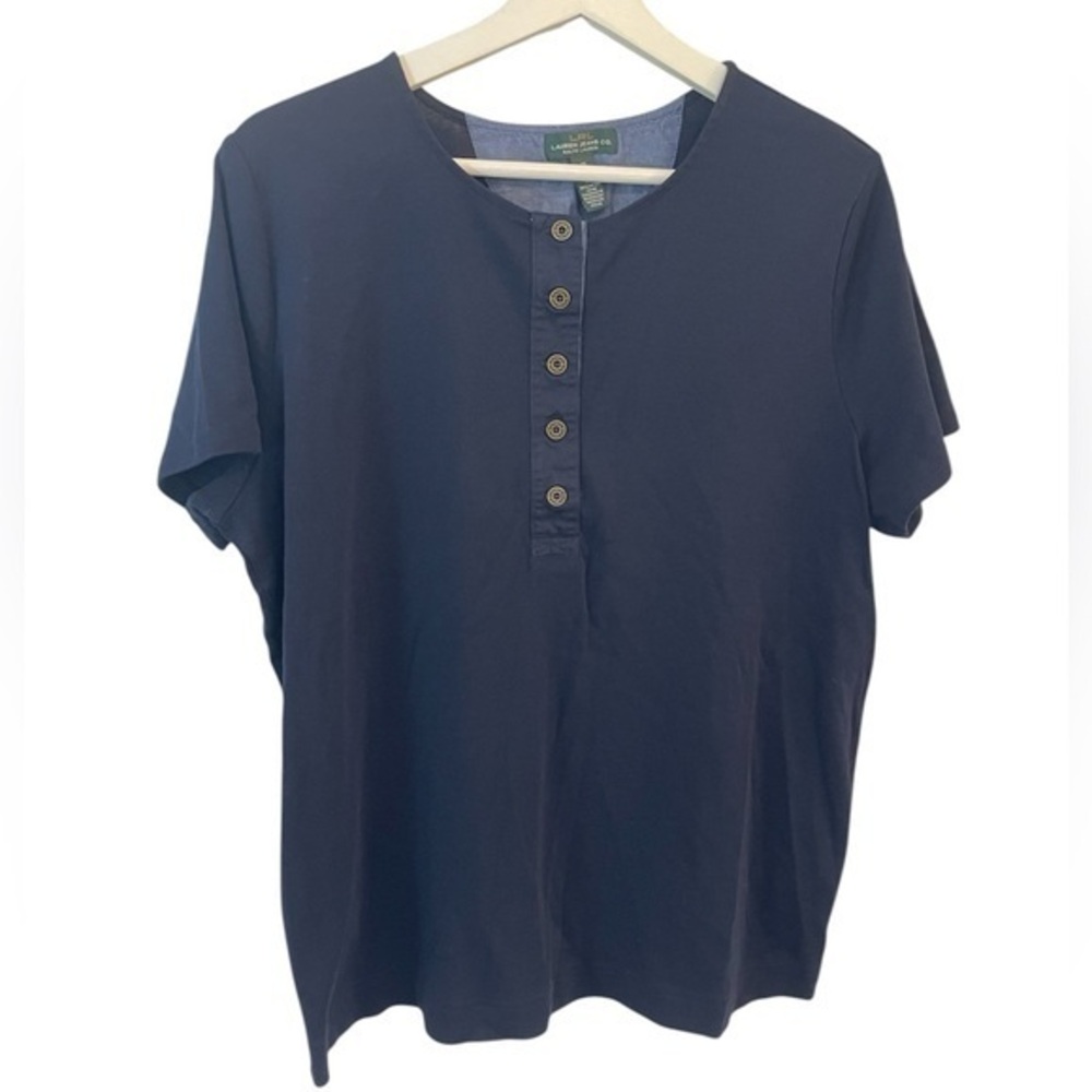 Lauren Ralph Lauren Jeans Co Navy Shirt